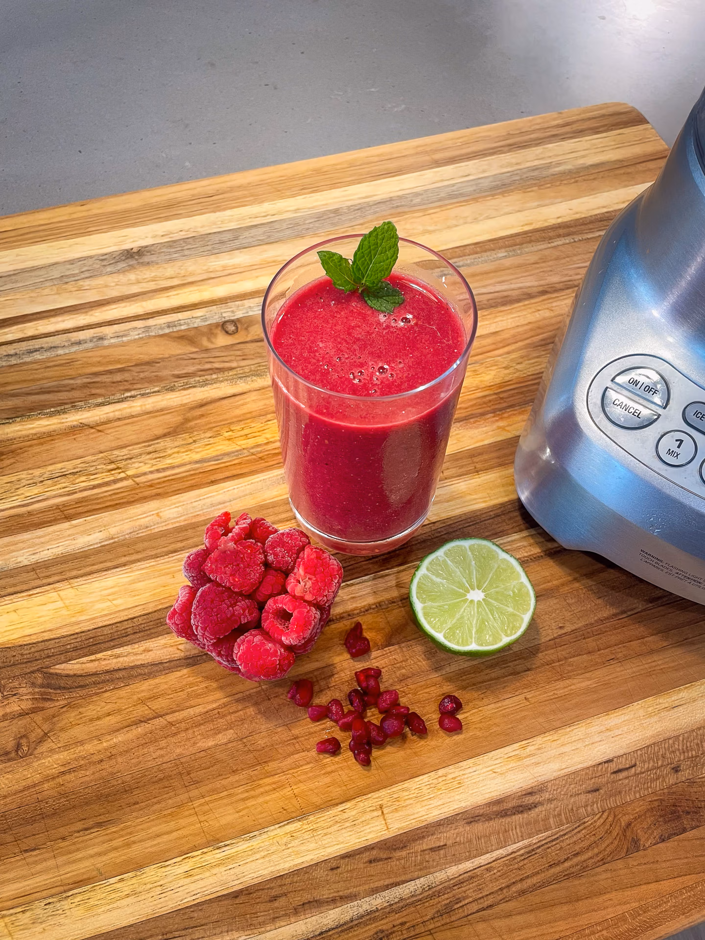 Cran-Raspberry Smoothie