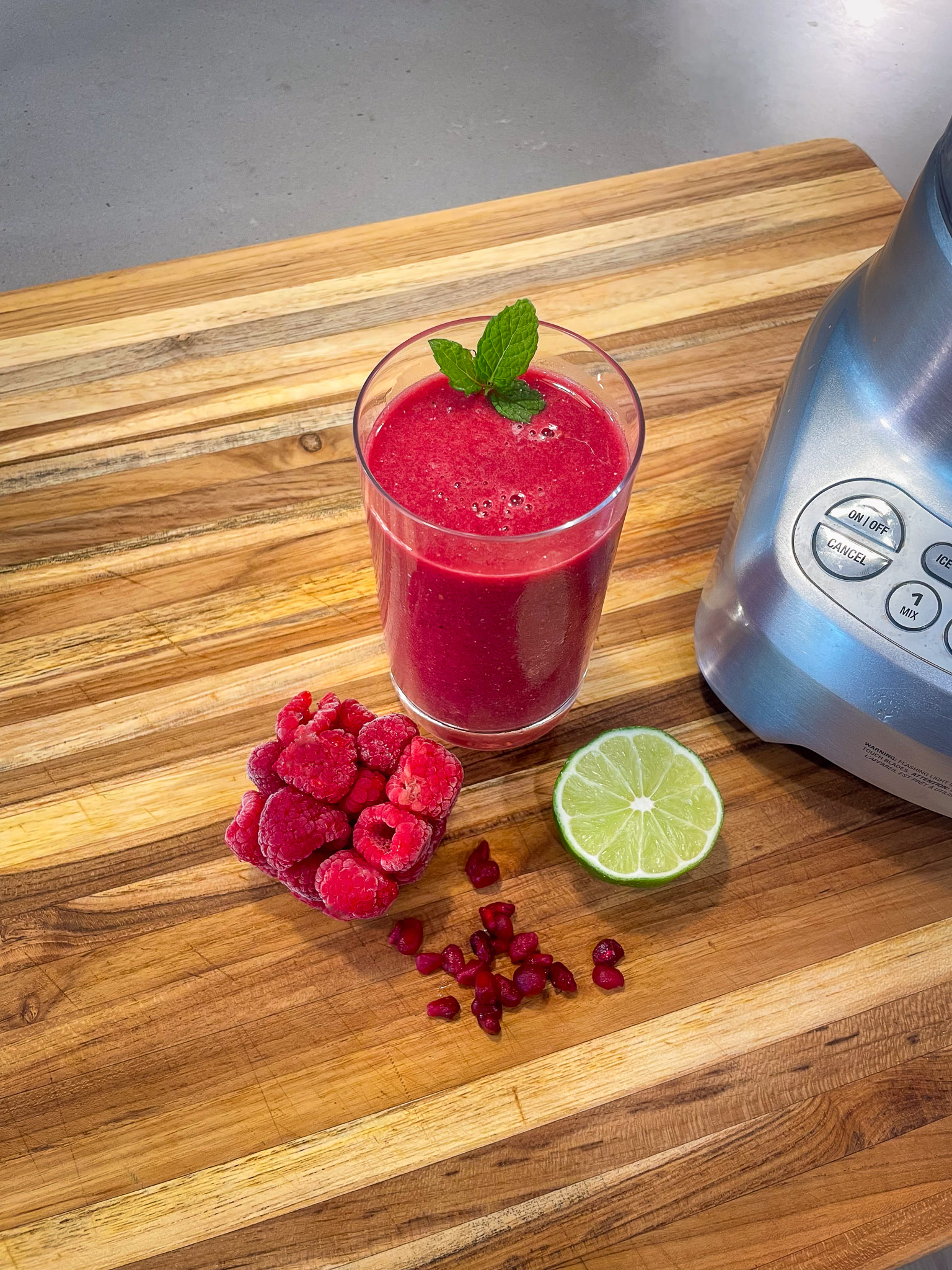 Cran-Raspberry Smoothie